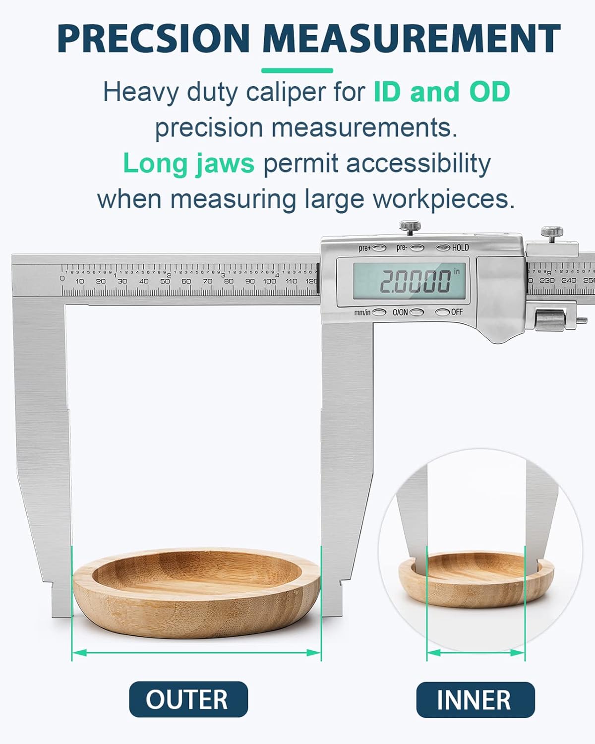 12 Inch Digital Caliper Measuring Tool V5707