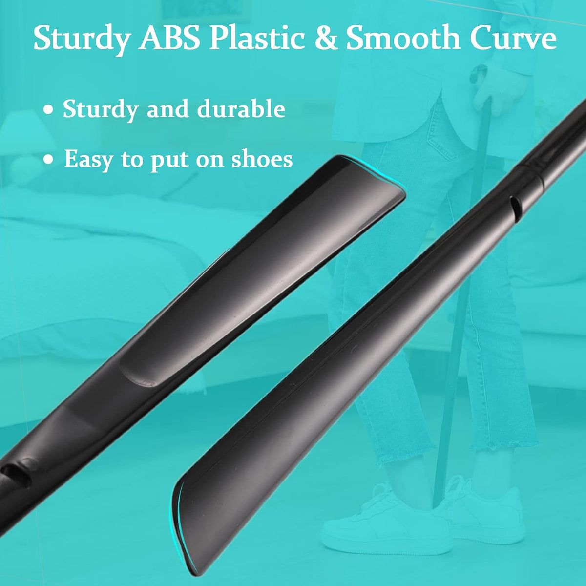 35.5" Long Adjustable Dressing Stick T40428