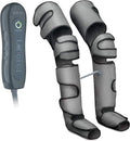 Large Knee Gray Adjustable Foot and Calf Massager with Heat Air Compression B978251