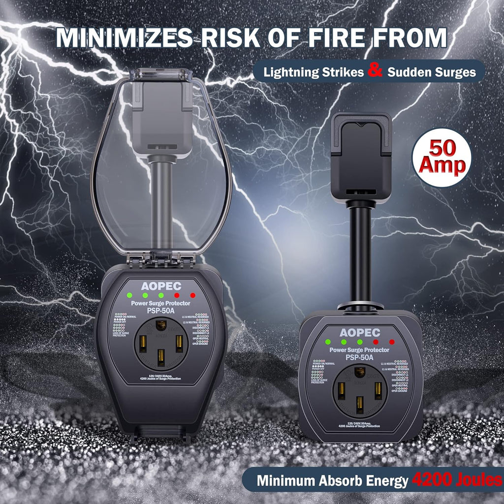 50 Amp RV Surge Protector J71502