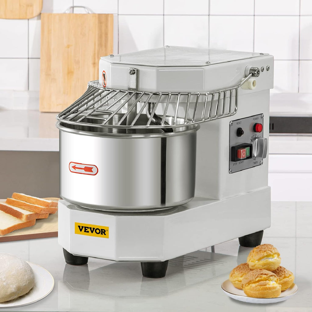 7.3Qt 450W Dual Rotating Dough Kneading Machine with Food-grade Stainless Steel Bowl N183