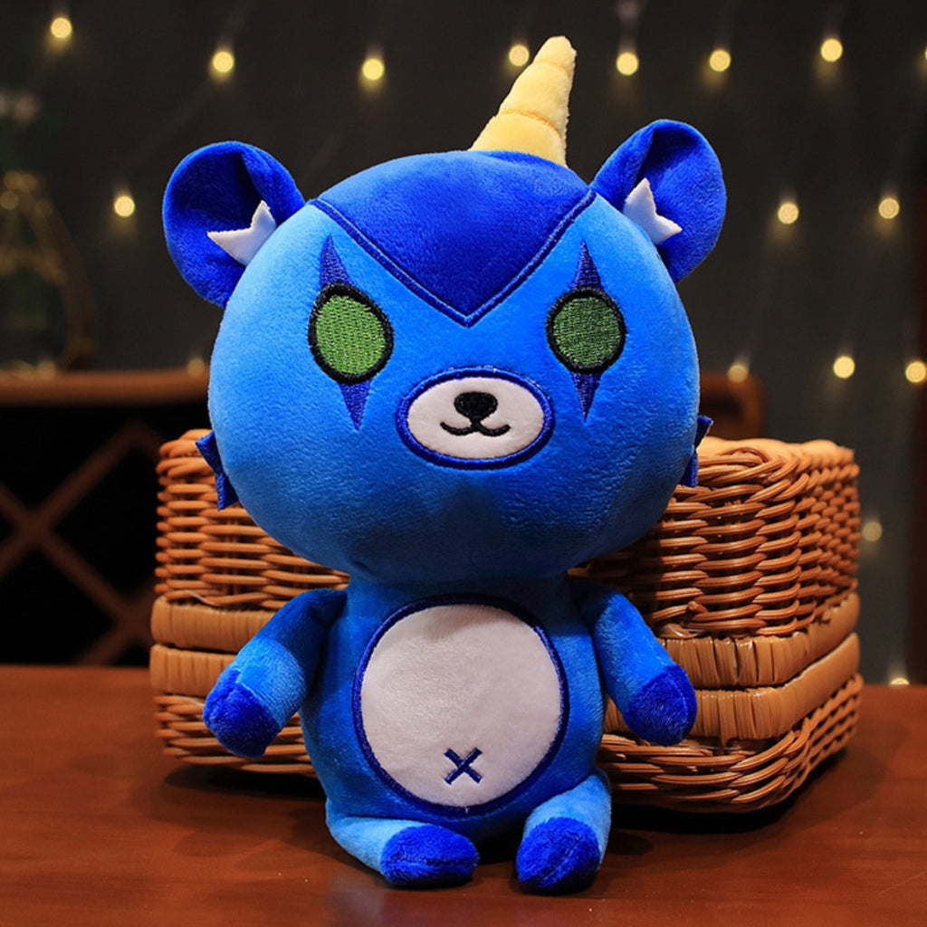 9.8 Inch Blue Plush Teddy Bear Doll L751638