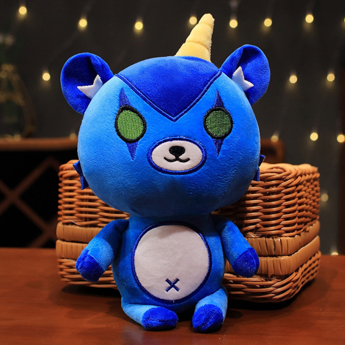9.8 Inch Blue Plush Teddy Bear Doll L751638