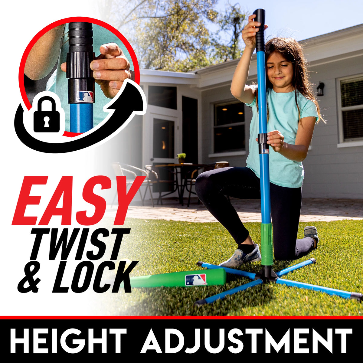 Adjustable Height Youth Batting Tee P883102