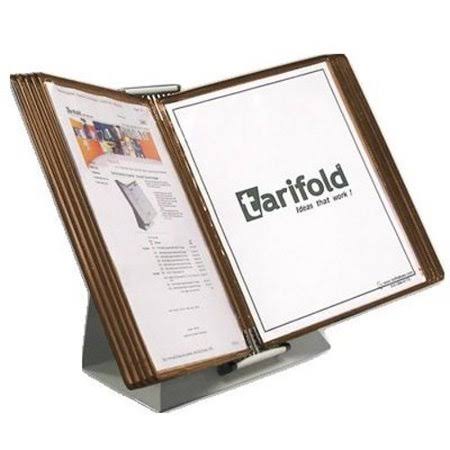 Desktop Reference Starter Set with 50 Brown Pockets K6973