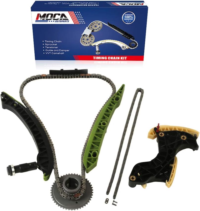 Engine Timing Chain Kit for Mercedes-Benz C250 1.8L 2.5L 3.5L SLK250 1.8L Gas DOHC M3658