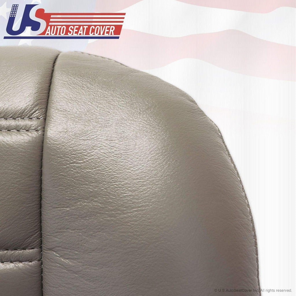 Gray Synthetic Leather Seat Cover Pack of 2 W831