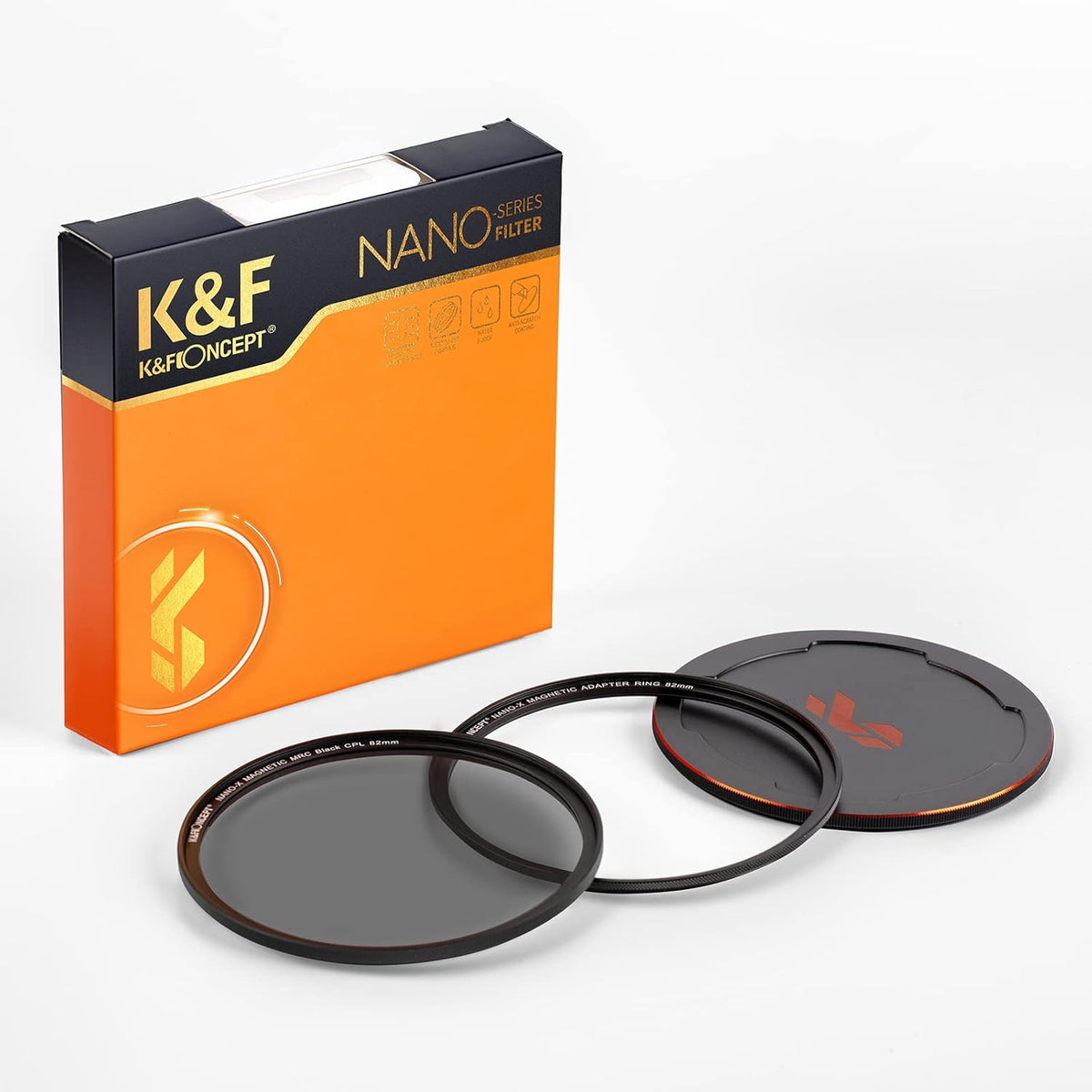 49mm Circular Polarizing Filter Kit with Adapter Ring and Lens Cap H7693