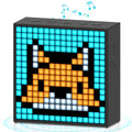 Pixel Art Bluetooth Speaker with 16x16 LED Display Black R9700