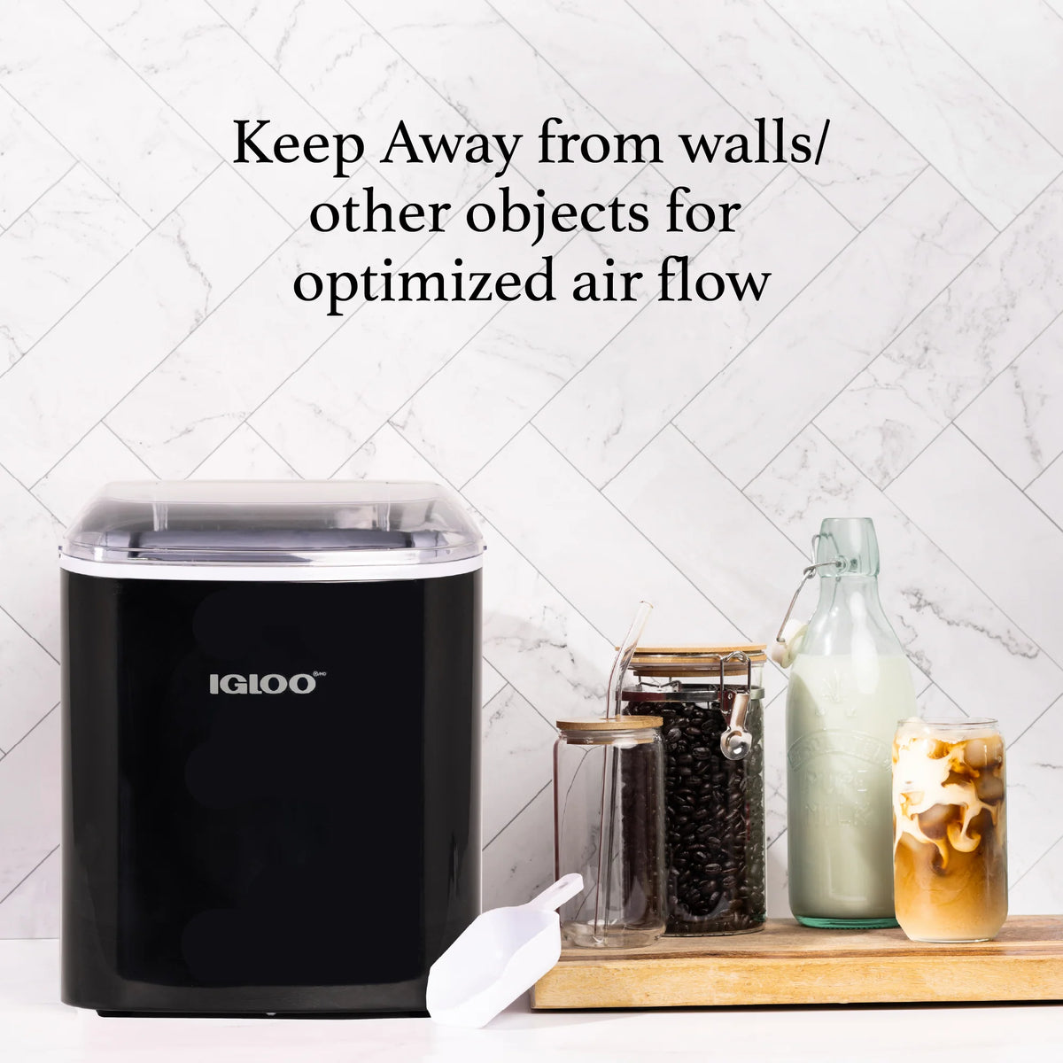 Automatic Portable Countertop Ice Maker Machine Black Z8039