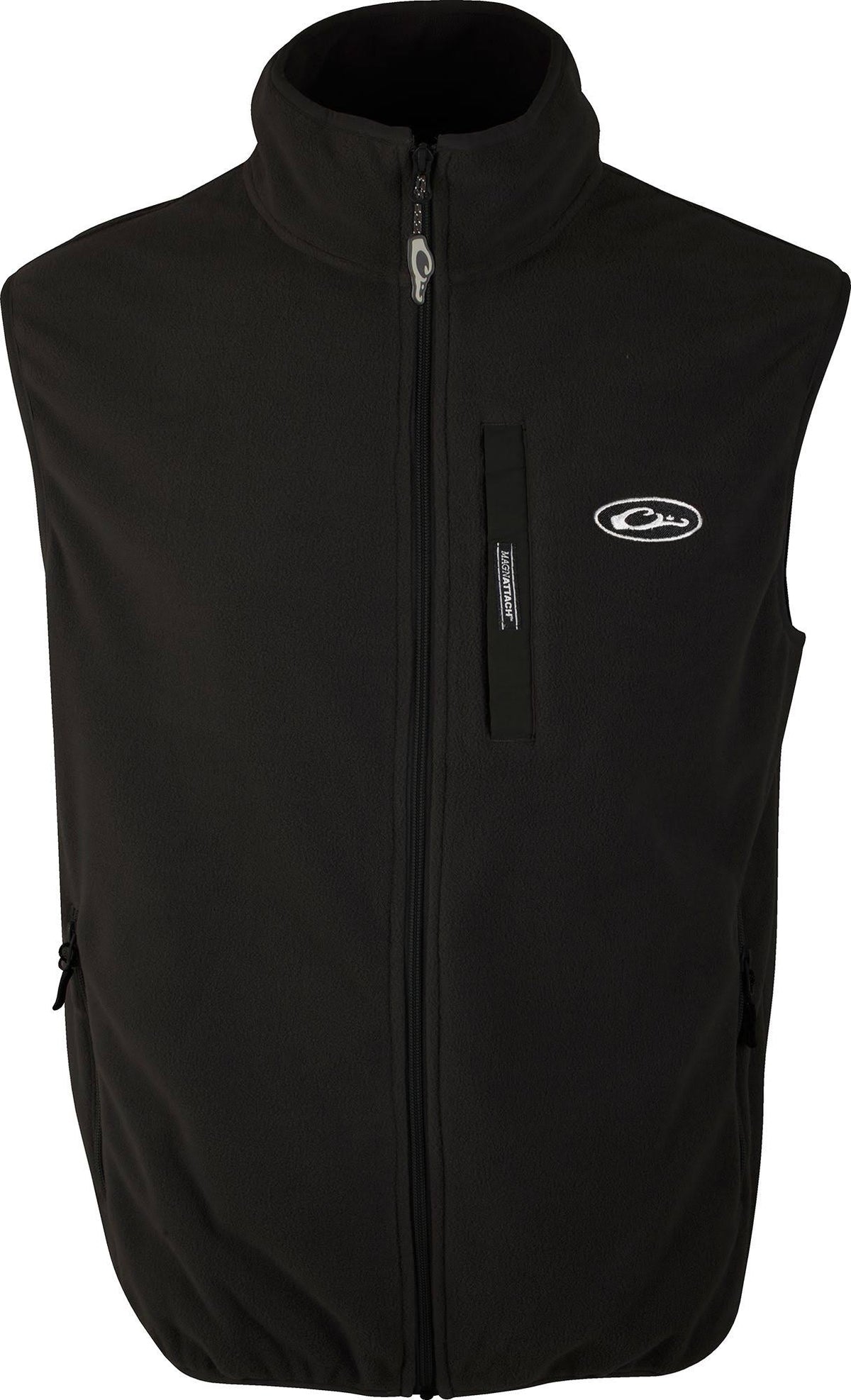 Black Fleece Vest F459
