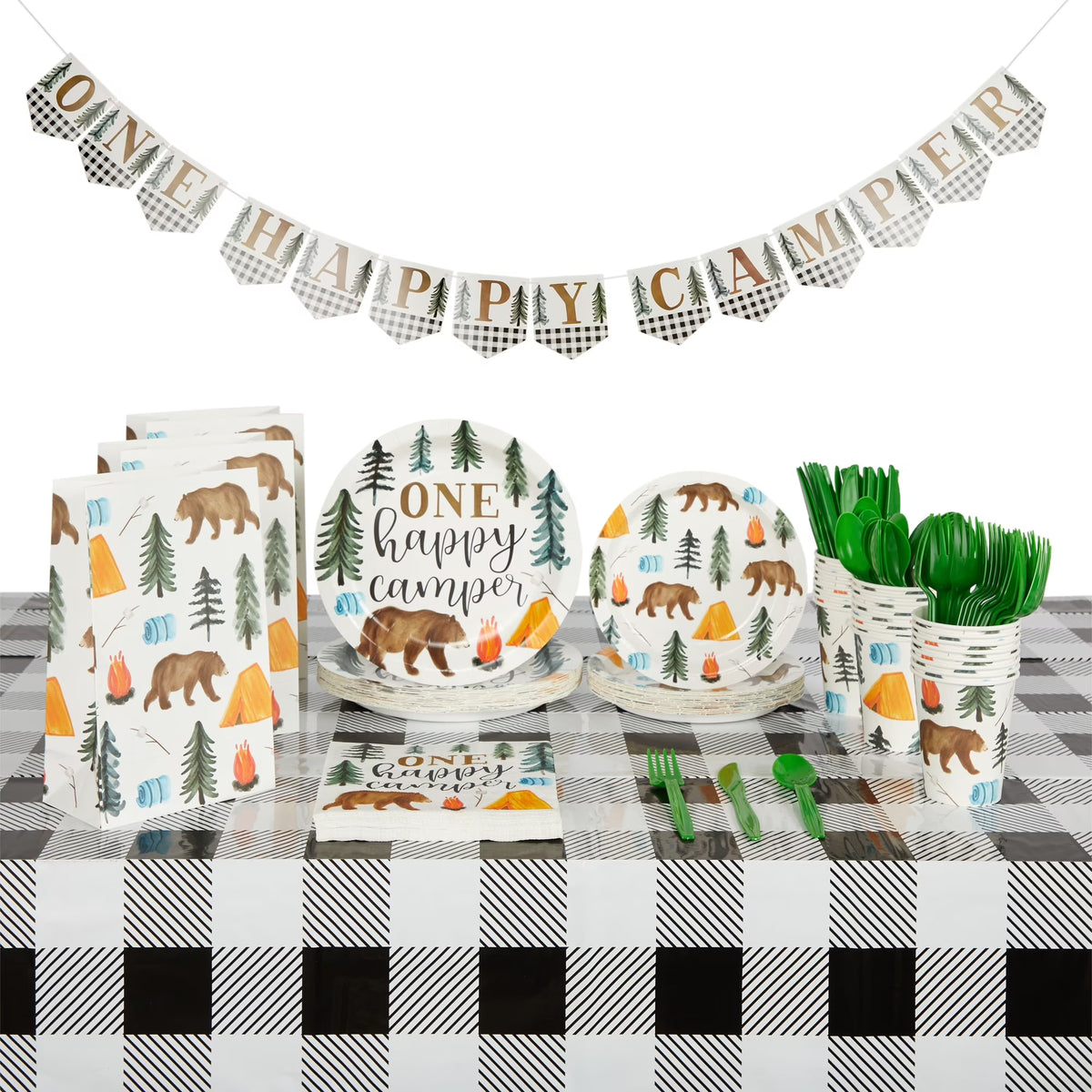 Camping-Themed Party Decorations (Serves 24) R959265