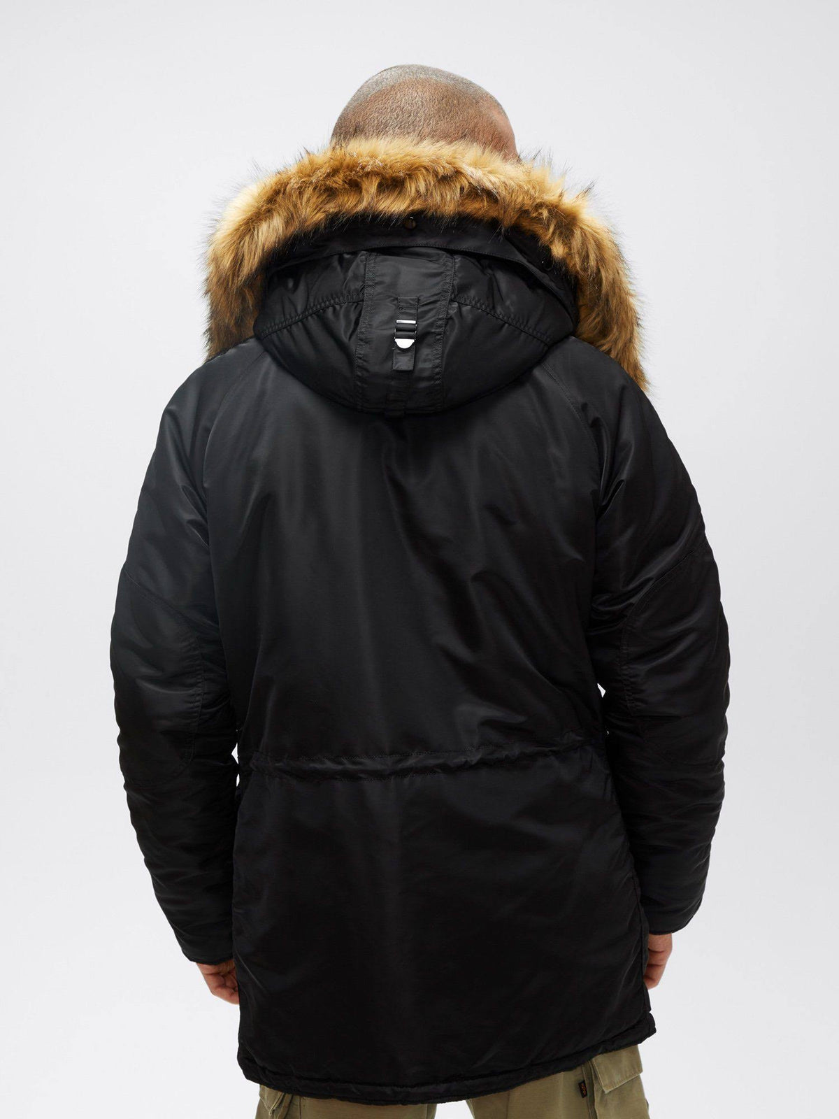 Black Woodland Camo Slim Fit N-3B P277328
