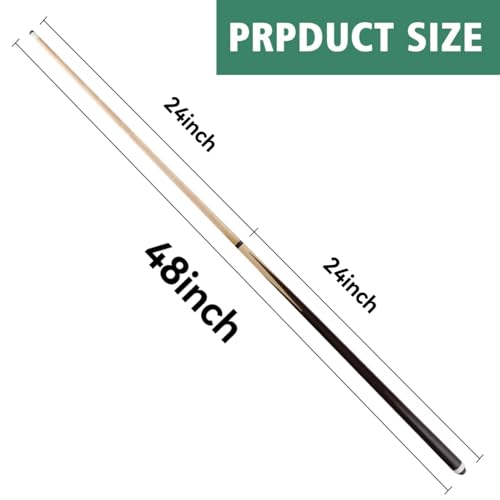 Hardwood Pool Cue Stick Set of 2/4 with 13mm Tip Z7326