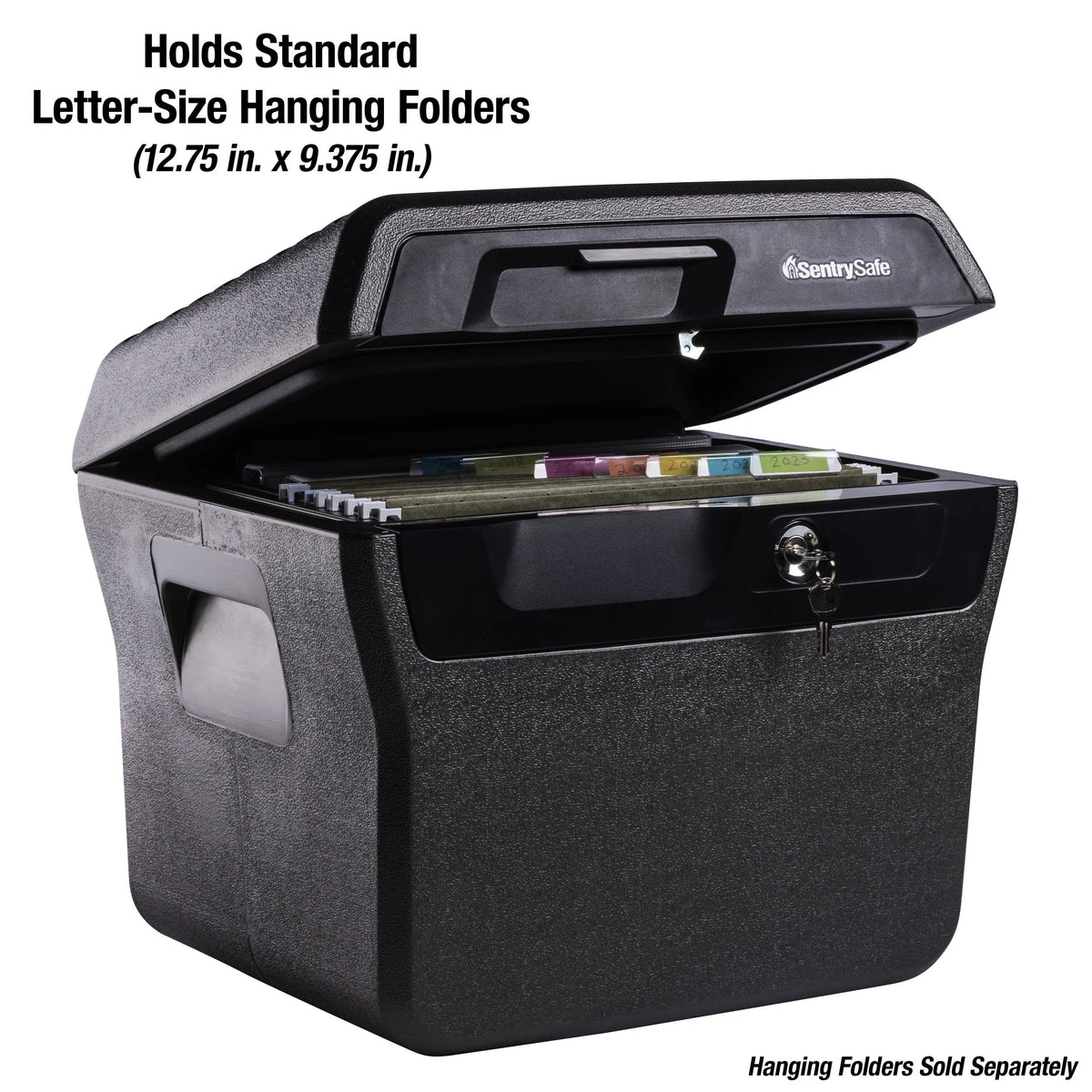Fire-Resistant File Safe Box with Key Lock 0.66 Cu. ft. L360910