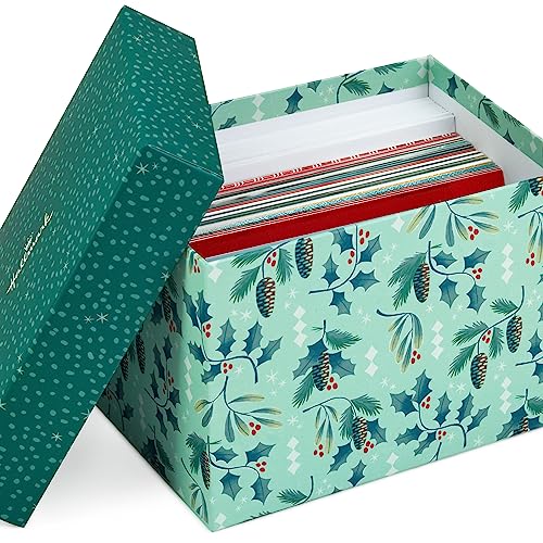 48 Cards and Envelopes Boxed Christmas Card Assortment O729