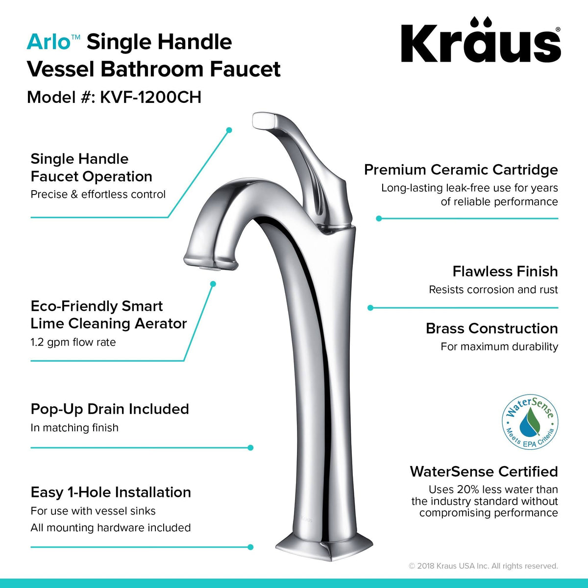 Oil Rubbed Bronze Bathroom Sink and Faucet Set I546