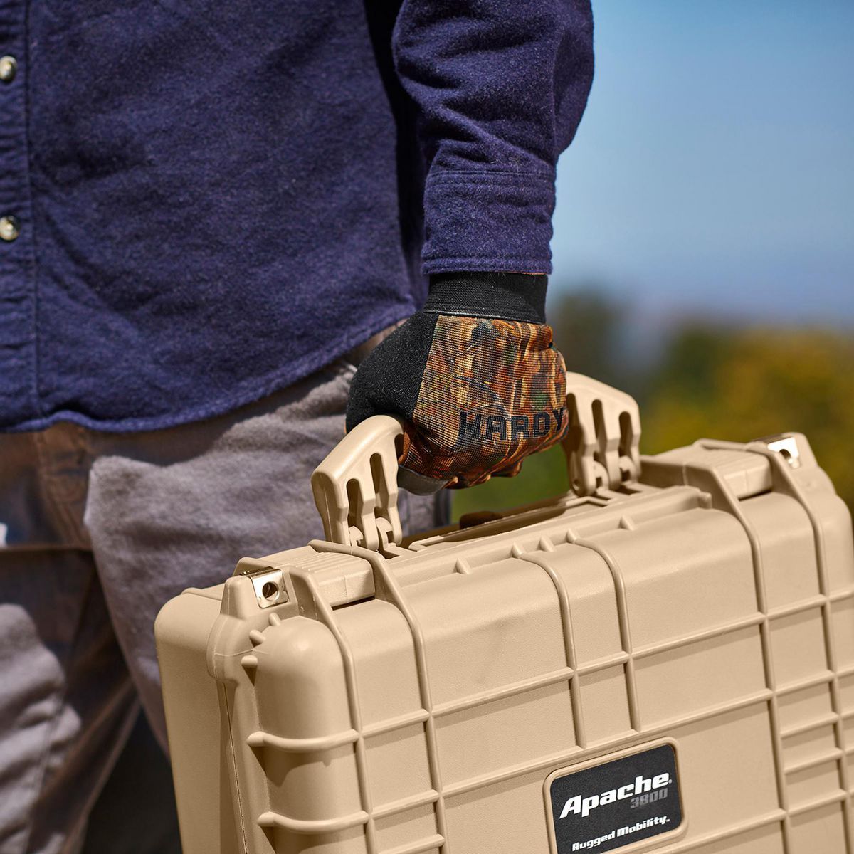 Camouflage X-Large Work Gloves J64058