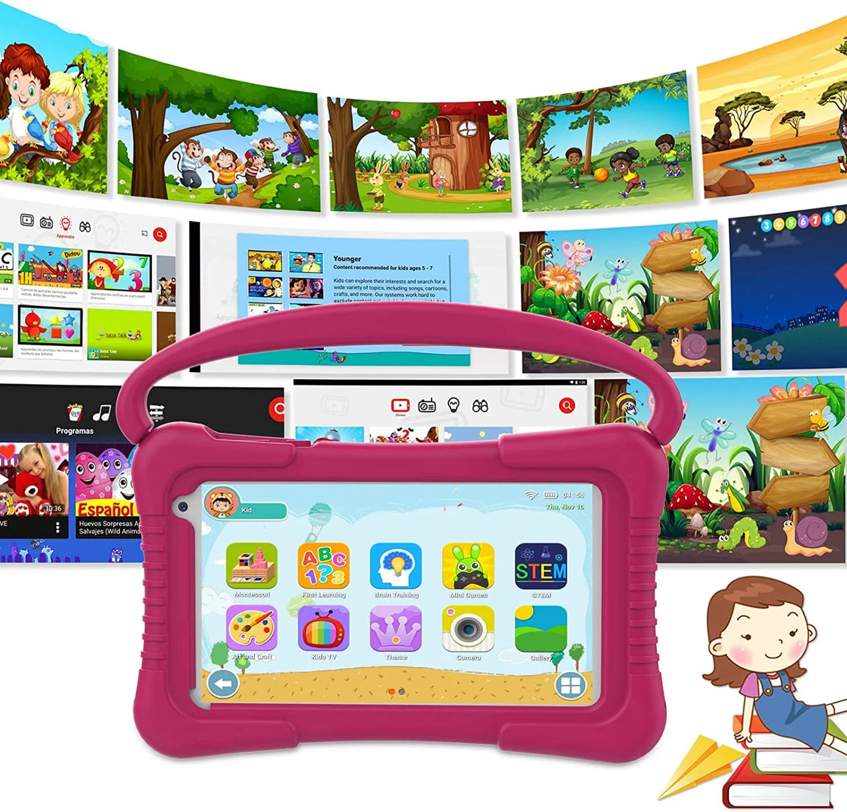 7 inch Android 11 Kids Tablet 32G 2GB RAM E49201