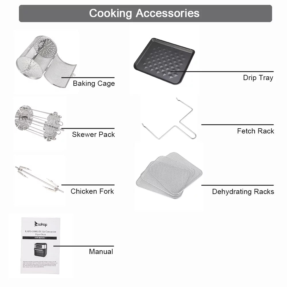 Air Fryer Electric Toaster Oven P572506