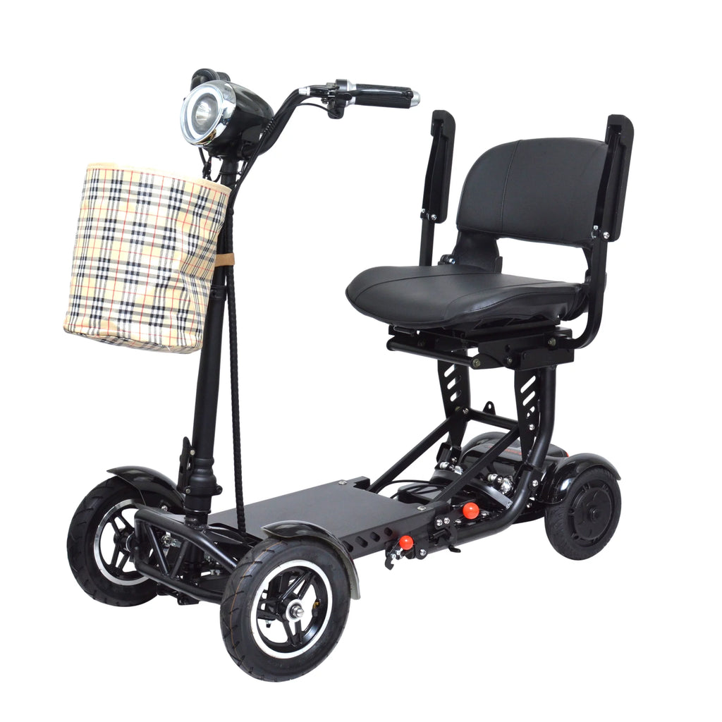 Compact Electric Scooter with Adjustable Seat and Padded Armrests R787