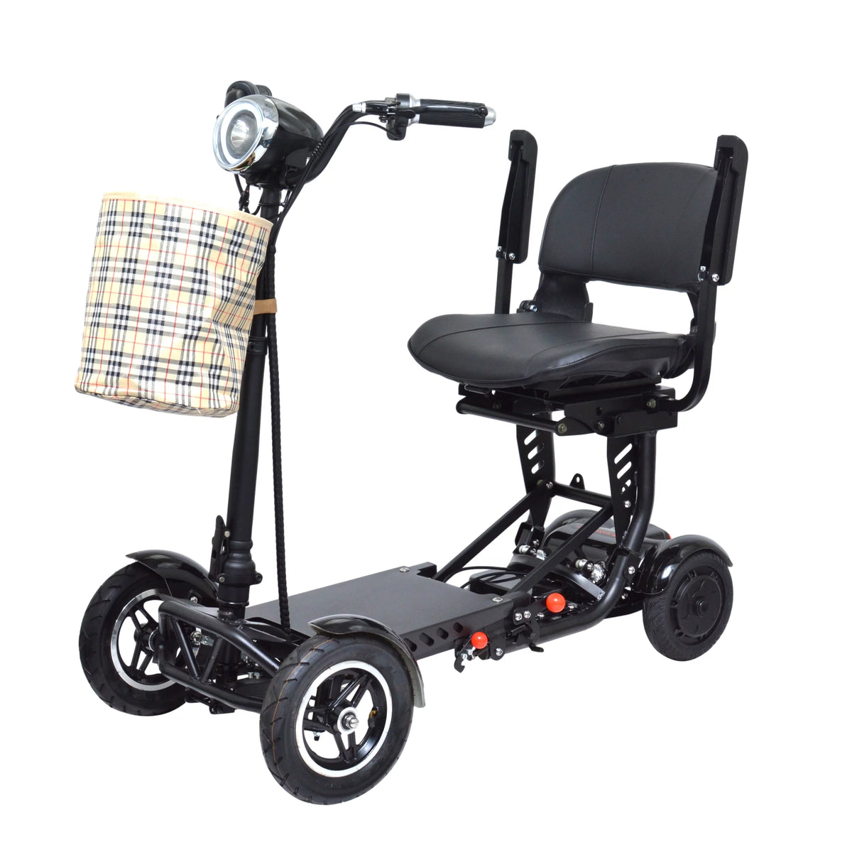 Compact Electric Scooter with Adjustable Seat and Padded Armrests R787