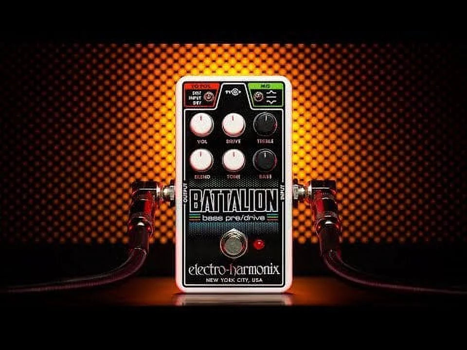 Bass Preamp/Overdrive Effects Pedal Q7621