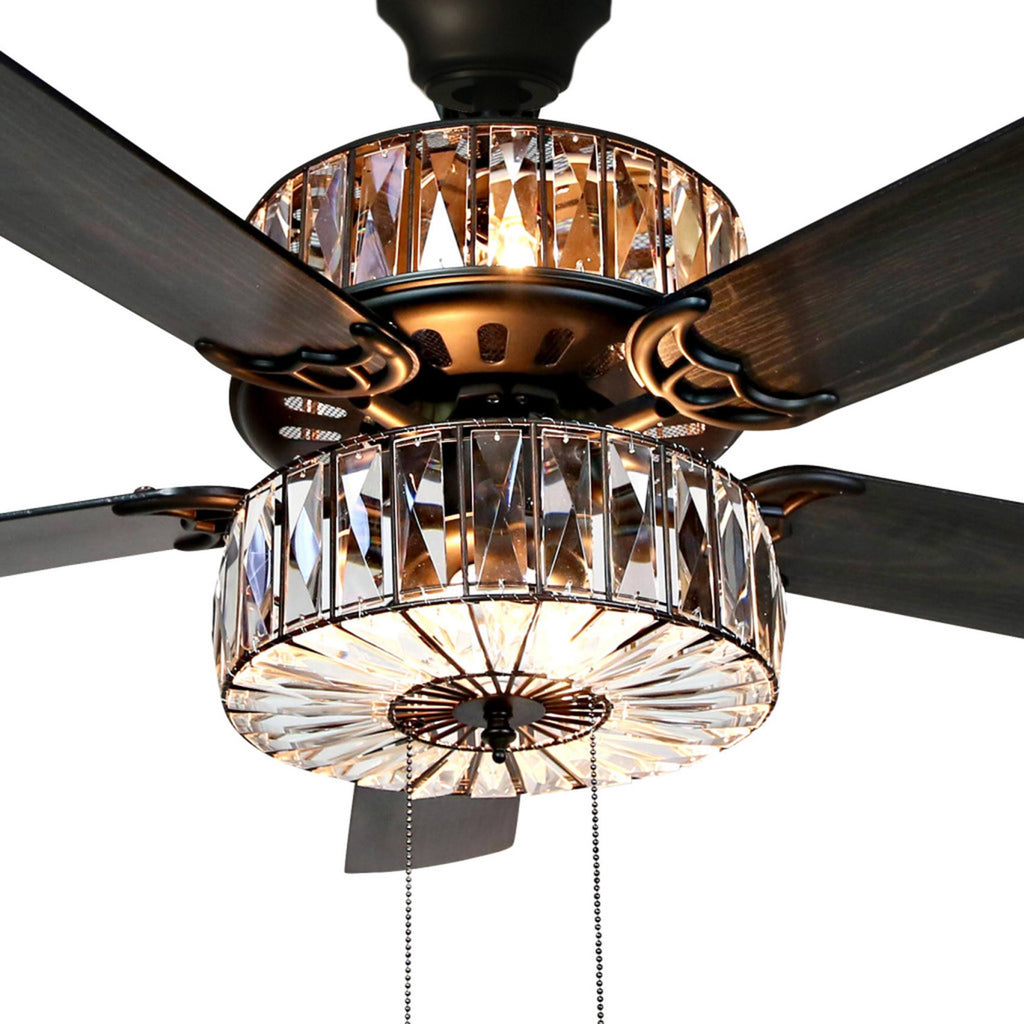 52x22 LED Ceiling Fan with Light F117