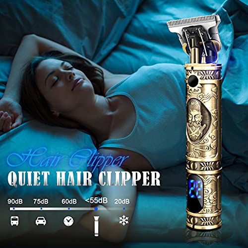 Professional Cordless Hair Clippers with LCD Display E210924