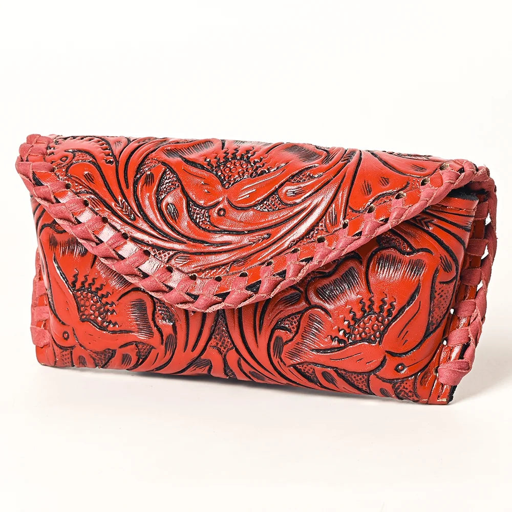 Genuine Leather Sunglass Case Handbag O782