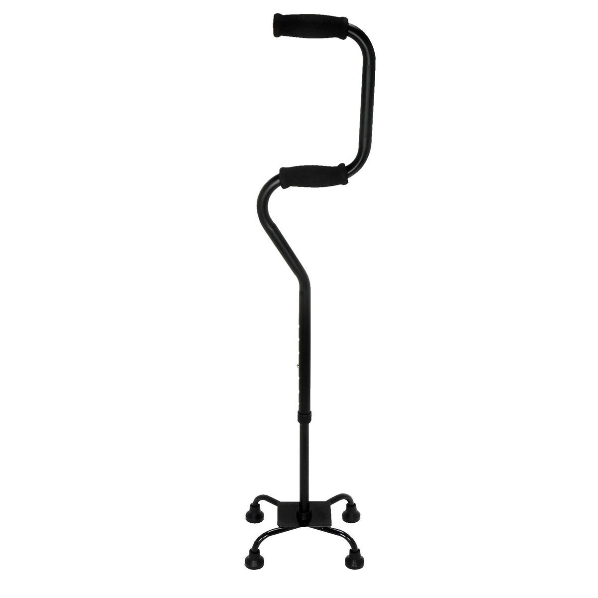 Black Small Base Quad Cane L29878