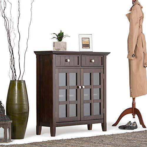 Solid Wood Entryway Storage Cabinet with Drawers Q5427