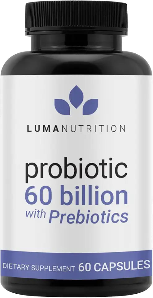 Vegan Gluten-Free 60 Billion CFU Probiotics 60 Capsules X585