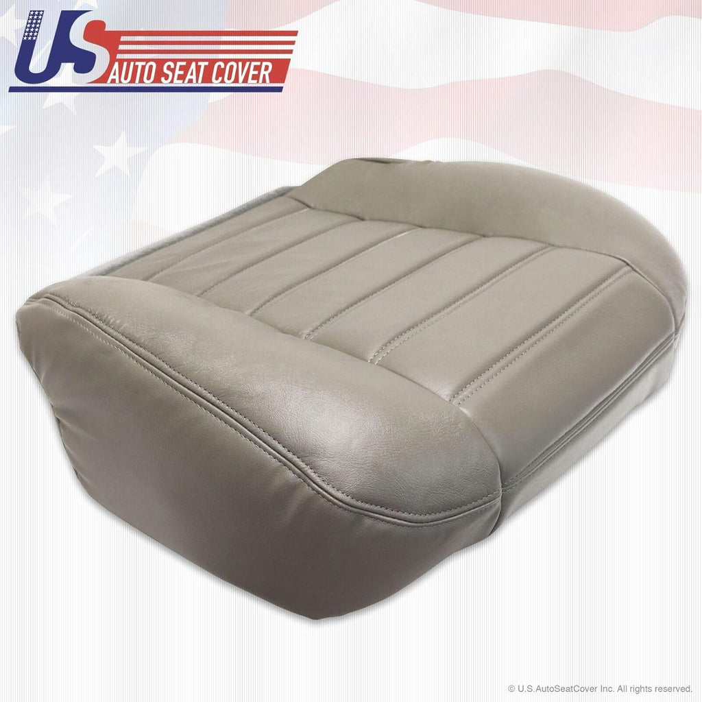 Gray Synthetic Leather Seat Cover Pack of 2 W831
