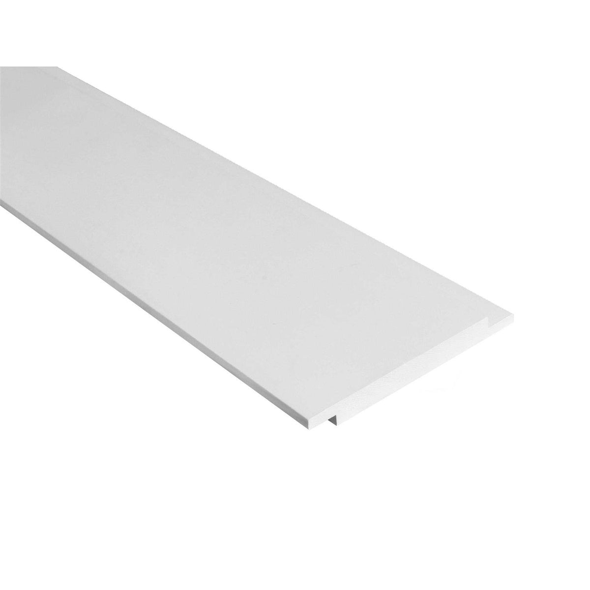 Primed White Pine Shiplap Wall Plank R9194
