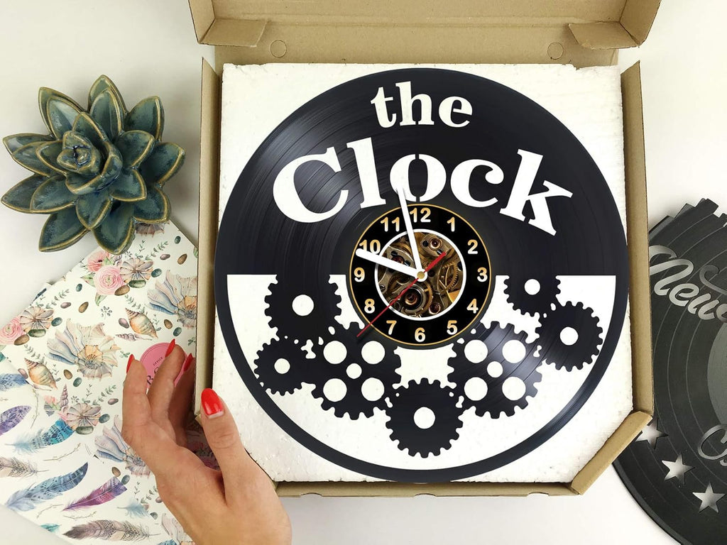 Vinyl Wall Clock S9157