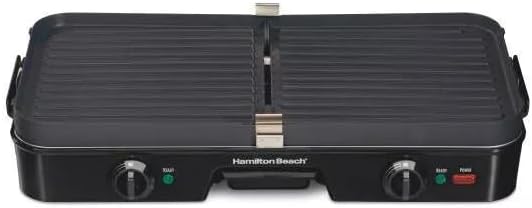 Black 3-in-1 Grill Griddle G9301