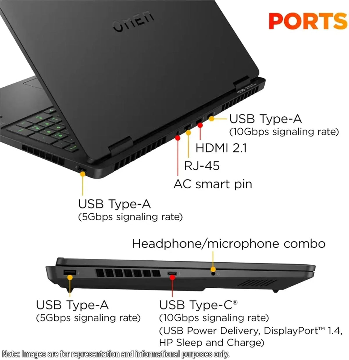 Shadow Black 16" 2K 144Hz Gaming Laptop with AMD Ryzen 9, 64 GB DDR5 RAM, 2 TB PCIe SSD, RTX 5060 J429