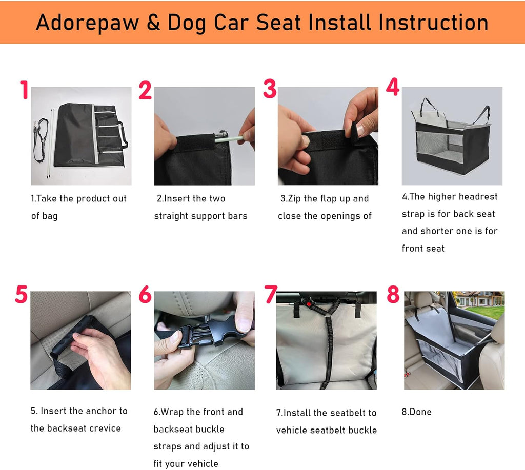 Dog Car Seat for Large Dogs D55807