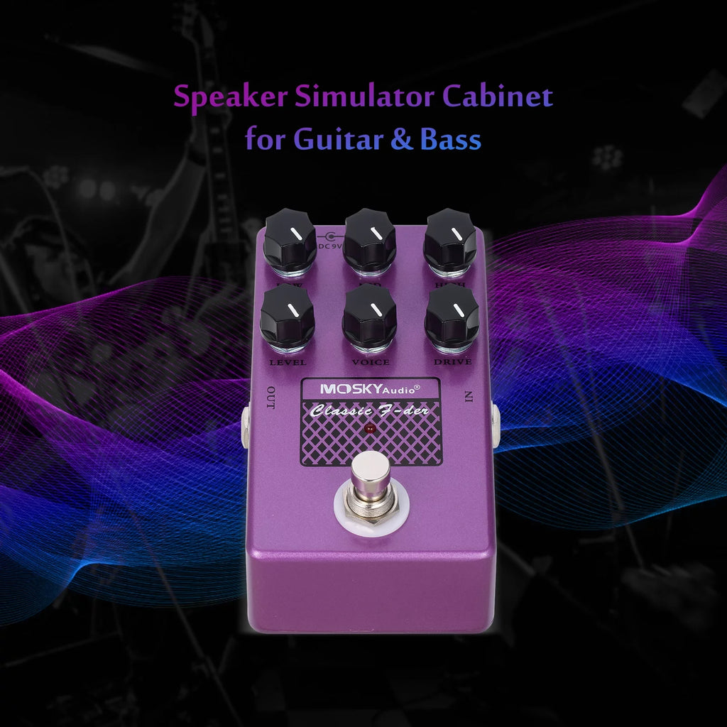Speaker Simulator Pedal with Built in Speaker Simulation F23635