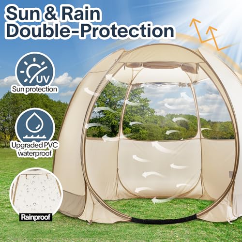 Pop Up Screen House Tent with Mosquito Netting O706468