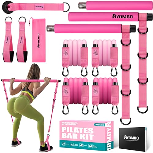 Pilates Bar Kit with Resistance Bands B8648