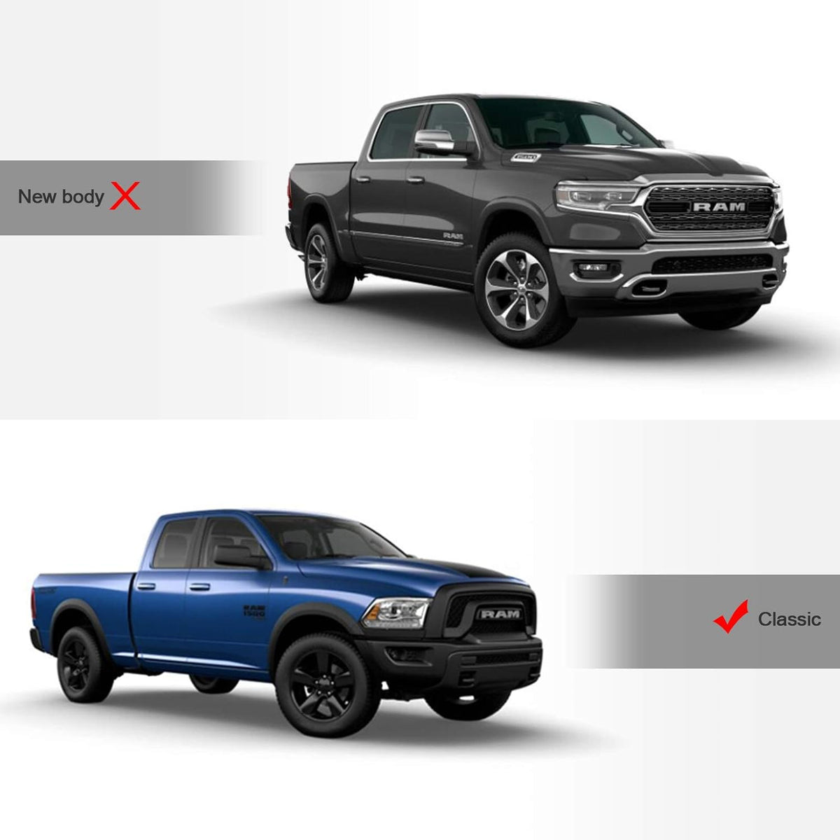 Matte Black Side Nerf Bars Running Boards Q27101