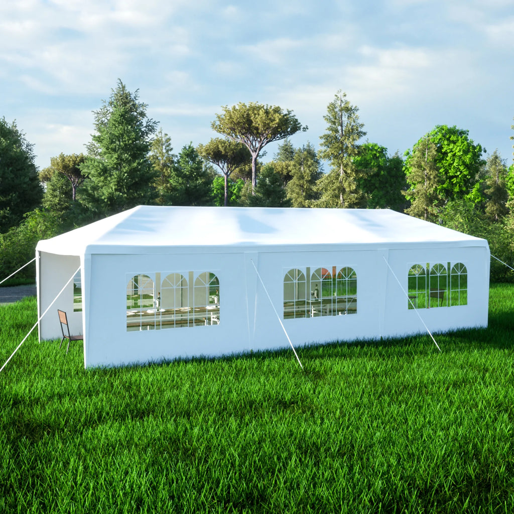 10X30' Outdoor Canopy Tent with 8 Removable Sidewalls W554282