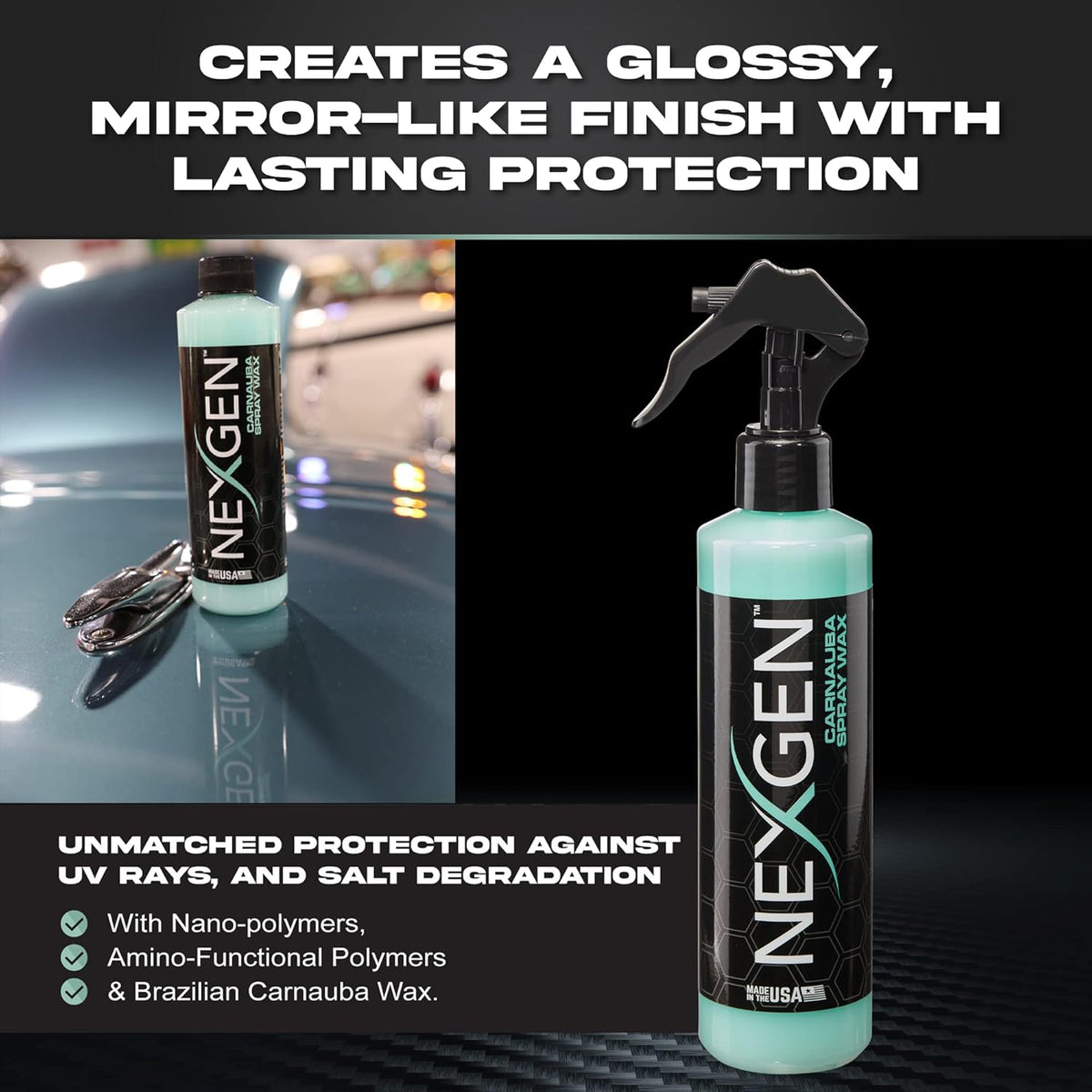 Carnauba Spray Wax Car Wax - 1 gallon P330