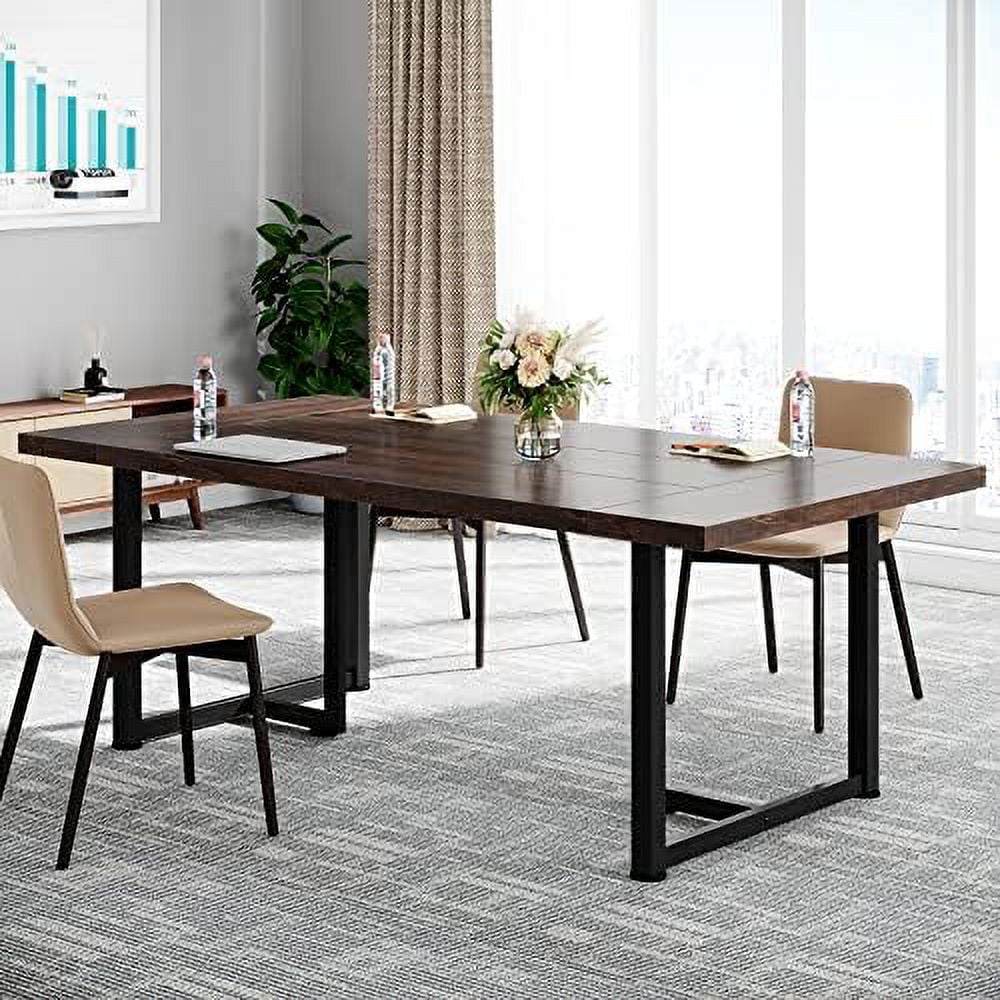 Brown Wooden Executive Desk Y86879