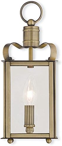 Antique Brass One Light Wall Sconce A125552