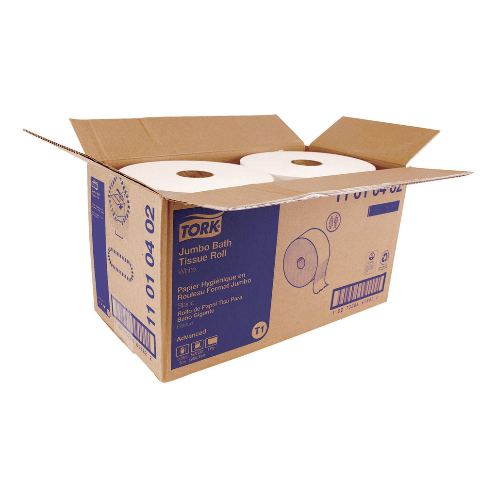1-Ply Jumbo Roll Bath Tissue, 2247 ft., 6 Rolls/Carton F552312