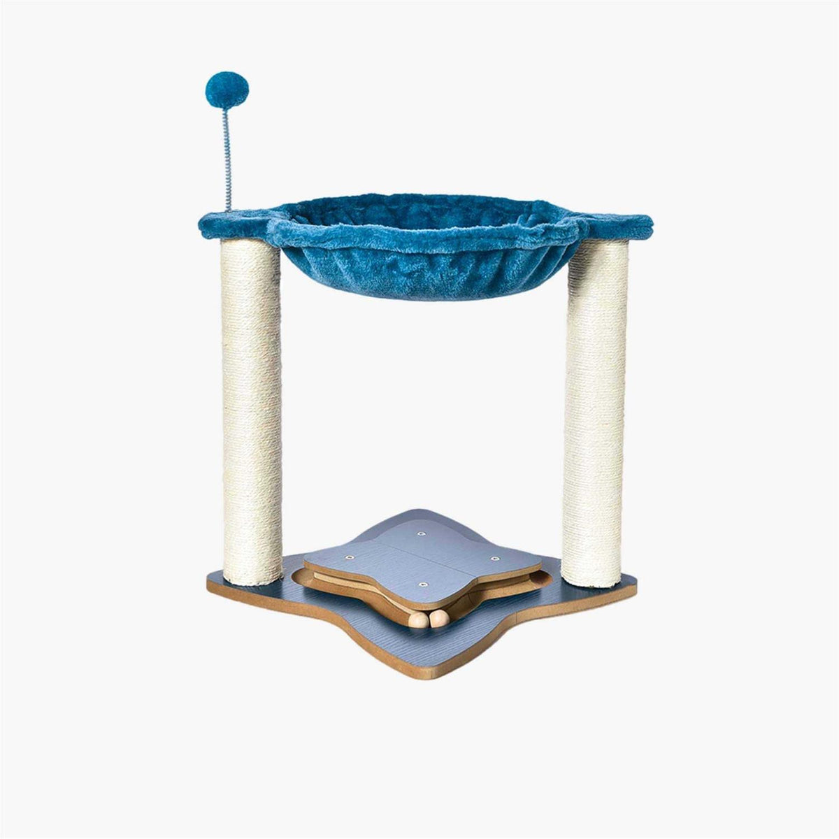 3 in 1 Cat Scratching Post with Hammock K640