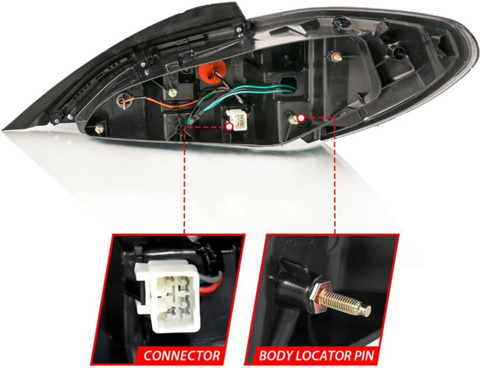 Smoke LED Tail Lights B8437